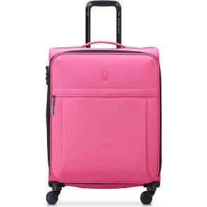 Delsey Paris x United Colors of Benetton BE 4-Rollen Trolley 65 cm mit Dehnfalte