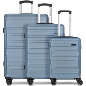 Worldpack New York 2.0 4 Rollen Kofferset 3-teilig