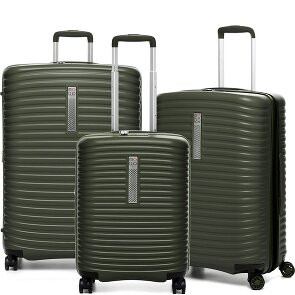 MODO by Roncato Vega 4 Rollen Kofferset 3-teilig mit Dehnfalte