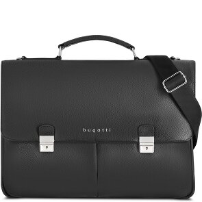 bugatti Valencia Aktentasche XL Leder 3-Hauptfächer 43 cm Laptopfach bugatti Valencia Aktentasche XL Leder 3-Hauptfächer 43 cm Laptopfach