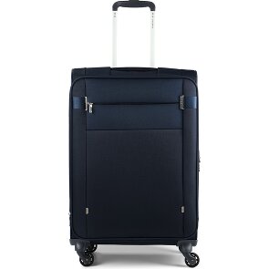 Samsonite Citybeat 4 Rollen Trolley 66 cm mit Dehnfalte
