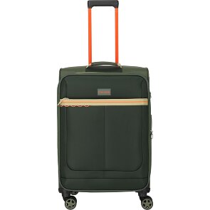 Travelite Color Craze 4 Rollen Trolley M 66 cm mit Dehnfalte