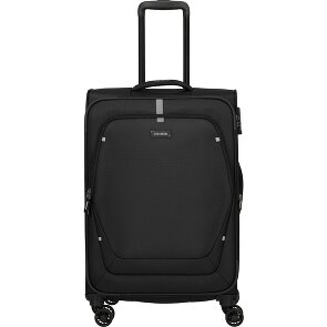 Travelite Umbria 4 Rollen Trolley M 67 cm mit Dehnfalte
