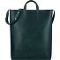 Paperbag Shopper Tasche Leder 33 cm Variante grün  Paperbag Shopper Tasche Leder 33 cm Variante grün