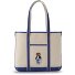  Canvas Bear Shopper Tasche 32.5 cm Variante ecru-indigo sky