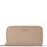  Bologna Leather XL Double Zip-Around Geldbörse RFID Leder 20 cm Variante sand