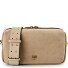  Shoulder Horizontal Umhängetasche Leder 25 cm Variante beige-grigio