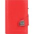 Click & Slide Kreditkartenetui Geldbörse RFID Leder 6,5 cm Variante coral-silver Click & Slide Kreditkartenetui Geldbörse RFID Leder 6,5 cm Variante coral-silver