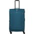  Umbria 4 Rollen Trolley L 77 cm mit Dehnfalte Variante petrol