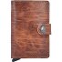  Miniwallet Kreditkartenetui RFID Schutz Leder 6.5 cm Variante whiskey