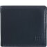  Geldbörse Leder 10,5 cm Variante navy