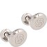 B-Logo Manschettenknöpfe Messing 1 cm Variante silver B-Logo Manschettenknöpfe Messing 1 cm Variante silver