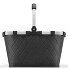 Carrybag Shopper Tasche 48 cm Variante rhombus black Carrybag Shopper Tasche 48 cm Variante rhombus black