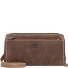 Vintage Clutch Geldbörse RFID Schutz Leder 21 cm Variante brown Vintage Clutch Geldbörse RFID Schutz Leder 21 cm Variante brown