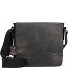 Pure Black Umhängetasche Leder 20 cm Variante black Pure Black Umhängetasche Leder 20 cm Variante black