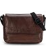  Memphis Umhängetasche Leder 22 cm Variante dark brown