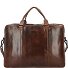  Newport Aktentasche Leder 43 cm Laptopfach Variante coffee