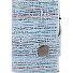  Click & Slide Kreditkartenetui RFID Leder 6,5 cm Variante blue-silver