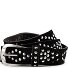  Nietengürtel Leder Variante black | 80 cm