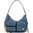  Pocket Schultertasche Leder 30 cm Variante denim blue