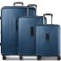  Essentials 14 4 Rollen Kofferset 3-teilig mit Dehnfalte Variante dark blue metallic