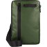  Upcycled Tarpaulin Mini Bag Umhängetasche 14 cm Variante olive