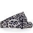  Gürtel Leder Variante medium grey-black | 110 cm