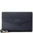  Bologna Leather Clutch Tasche Leder 23 cm Variante navy