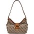  Camden Schultertasche 25 cm Variante latte logo-cognac