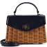  Farrah Handtasche 19.5 cm Variante light walnut  refined navy