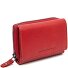 Rimili Geldbörse Leder 19 cm Variante red