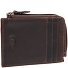  Livenza Kreditkartenetui RFID Schutz Leder 12 cm Variante brown