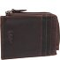  Livenza Kreditkartenetui RFID Schutz Leder 12 cm Variante brown