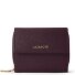  Bologna Leather Zip-Around Geldbörse Leder 12 cm Variante burgundy