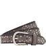  Nietengürtel Leder Variante taupe | 100 cm