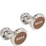 Manschettenknöpfe Messing 0.4 cm Variante medium beige Manschettenknöpfe Messing 0.4 cm Variante medium beige
