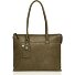 Carisma Schultertasche RFID Leder 40 cm Laptopfach Variante green  Carisma Schultertasche RFID Leder 40 cm Laptopfach Variante green
