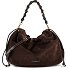  Morgana Schultertasche Leder 46 cm Variante moka
