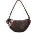  Maelia Schultertasche Leder 46 cm Variante chocolate brown