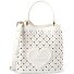  Basket Laminated Schultertasche 22 cm Variante white