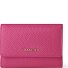  Bologna Leather XL Geldbörse mit Zip-Around Fach Leder 14 cm Variante hot pink