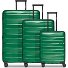  Travel 4 Rollen Kofferset 3-teilig mit Dehnfalte Variante emerald green metallic