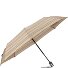  T.200 Duomatic Taschenschirm 28 cm Variante check beige