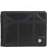  Up Geldbörse RFID Schutz Leder 11 cm Geldscheinklammer Variante black-taupe