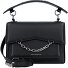 Seven Handtasche Leder 20 cm Variante black Seven Handtasche Leder 20 cm Variante black