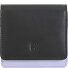  Flores Geldbörse Leder 9.5 cm Variante black-lavander