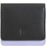 Geldbörse Leder 10 cm Variante black-lavander Geldbörse Leder 10 cm Variante black-lavander