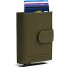  Hollis Geldbörse RFID Schutz Leder 10 cm Variante olive green