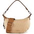  Kaliska Schultertasche S 26 cm mit Dehnfalte Variante naturale