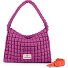  Unio Hobo Schultertasche 47 cm Variante fuxia